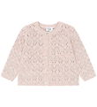 Hust and Claire Cardigan - Gebreid - Cilja Pointelle - Peach Dus