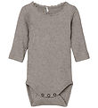 Name It Romper l/s - Rib - NbfKab - Satelliet/Melange