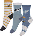 Liewood Socks - 3-Pack - Silas - Arctic Sea/Ocean View