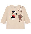 Hust and Claire Blouse - August Dogs - Wheat Melange