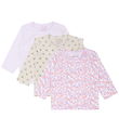 Hust and Claire Blouse - Alda GreenFlower - 3-Pack - Wheat Melan