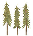 That's Mine Wallstickers - Pine trees - 3 pcs - Small