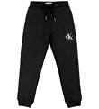Pantalon de Jogging Calvin Klein - Monogramme Logo - Ck Black