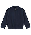 Emporio Armani Cardigan - Cotton/Wool - Navy