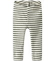 Name It Leggings - Rib - Núna - NbnBani - Dusty Olive