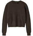 LMTD Blússa - Prjónað - Núll - NlfOdet - Chocolate Brown