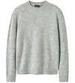 LMTD Blouse - Knitted - NlmOdett - Light Grey Melange