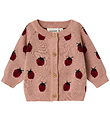 Lil' Atelier Cardigan - Knitted - NbfLulio - Misty Rose