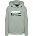 Hummel Hoodie - HmlTukas - Iceberg Green