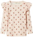 Lil' Atelier Blouse - Rib - NmfLavo - Silver Peony