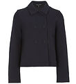 Emporio Armani 가디건 - 리브 - 네이비