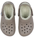 Crocs Sandals w. Lining - Classic+ Lined Clog - Mushroom/Bone