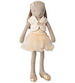 Maileg Rabbit - Leotard And Tulle Skirt - Size 3 - Cream
