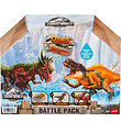 Jurassic World Leikfang - Endurfæðing Dino Afhjúpun - Bardagapak