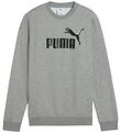 Puma Sweatshirt - ESS No. 1 Logo Crew - Grey