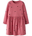 Robe m/l Name It - NmfVivia - Rapture Rose/W. Dark Sapphire Hea