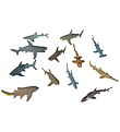 Wild Republic Speelfiguren - Nature Tube - 12 st. - Haaien