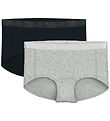 Name It Hipsters - 2-Pack - NkfHipster - Noos - Black/w/Grey Flo