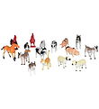 Wild Republic - Nature Lose - 16 pcs Farm Animals