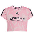 adidas Performance T-Shirt - JG HOT CR - Trupnk/Black