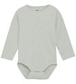 En Fant Bodysuit l/s - Rib - Mercury