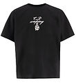 C.P. Company T-shirt - Black w. White
