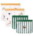 Liewood Matpåsar - 4-pack - Alla tillsammans/Sandy