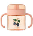 Liewood 컵 포함 빨대 - 280ml - 베리/페일 토스카나