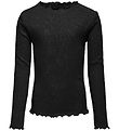 Kids Only Blouse - Rib - Kogidol - Black/Silver Glitter