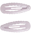 Name It Haarspange - 2er-Pack - Nkfkarla - Brüniert Lilac