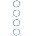 Name It Haargummis - 4er-Pack - NkfKarla - Dusty Blue