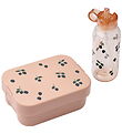 Liewood Lunchbox/Water Bottle - Berry/Pale Tuscany