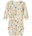 Name It Bodysuit l/s - NbfLuxa - Peyote Melange