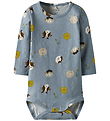 Name It Bodysuit l/s - NbmLarm - Dusty Blue