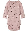 Name It Bodysuit l/s - NbfLower - Burnished Lilac