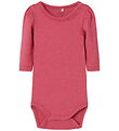 Name It Bodysuit l/s - NbfLudmilla - Rapture Rose