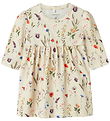 Name It Dress - NbfLuxa - Peyote Melange w. Flowers