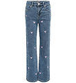 Kids Only Jeans - KogJuicy - Wide - Heart - Noos - Blue Denim