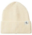Calvin Klein Beanie - Knitted - Monogram - Gray/Grey
