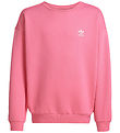 adidas Originals Sweatshirt - Pojkvän Crew - Pnkfus