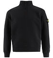 Stone Island Sweatshirt w. Zipper - Black