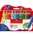 Faber-Castell Colouring Pencils - XXL Jumbo Grip + Tips - 10 pcs