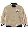 Tommy Hilfiger Jacket - Reversible Bomber - Gentle Gold/Navy