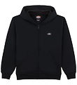Dickies Cardigan - Oakport - Black w. Logo