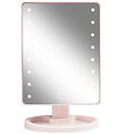 Gillian Jones Table mirror - Square - LED/Touch - Pink