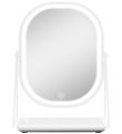 Gillian Jones Table mirror - Oval - LED/Tray - White