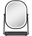 Gillian Jones Table mirror - Oval - LED/Tray - Black