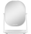 Gillian Jones Table Mirror - Oval - Magnifying/Tray - White