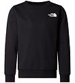 Sweat-shirt The North Face - Dôme simple Crew - Noir