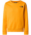 The North Face Sweatshirt - Reg Crew - Top Gold m. Print
